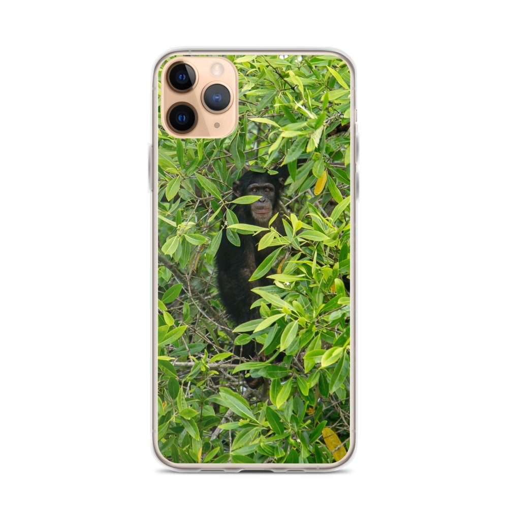 Cover per iPhone - Scimmia nascosta nella giungla - Overland Shop