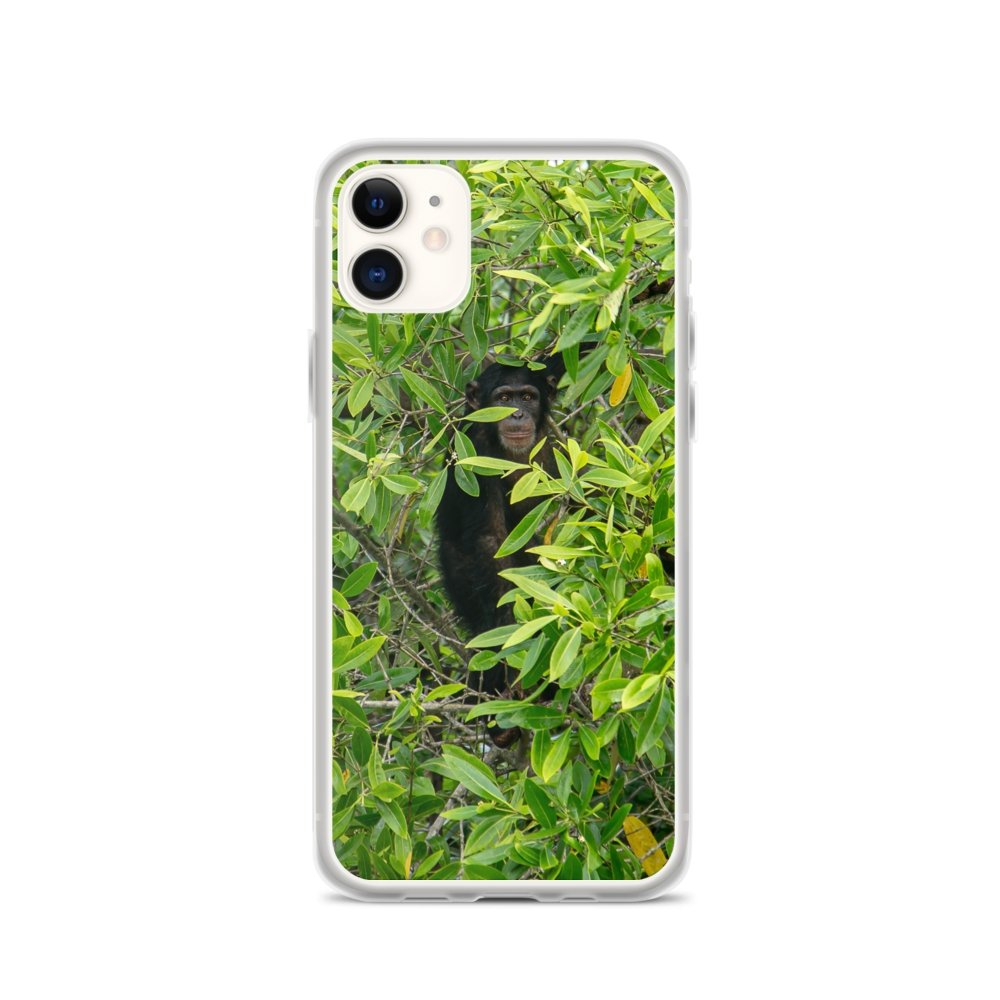 Cover per iPhone - Scimmia nascosta nella giungla - Overland Shop