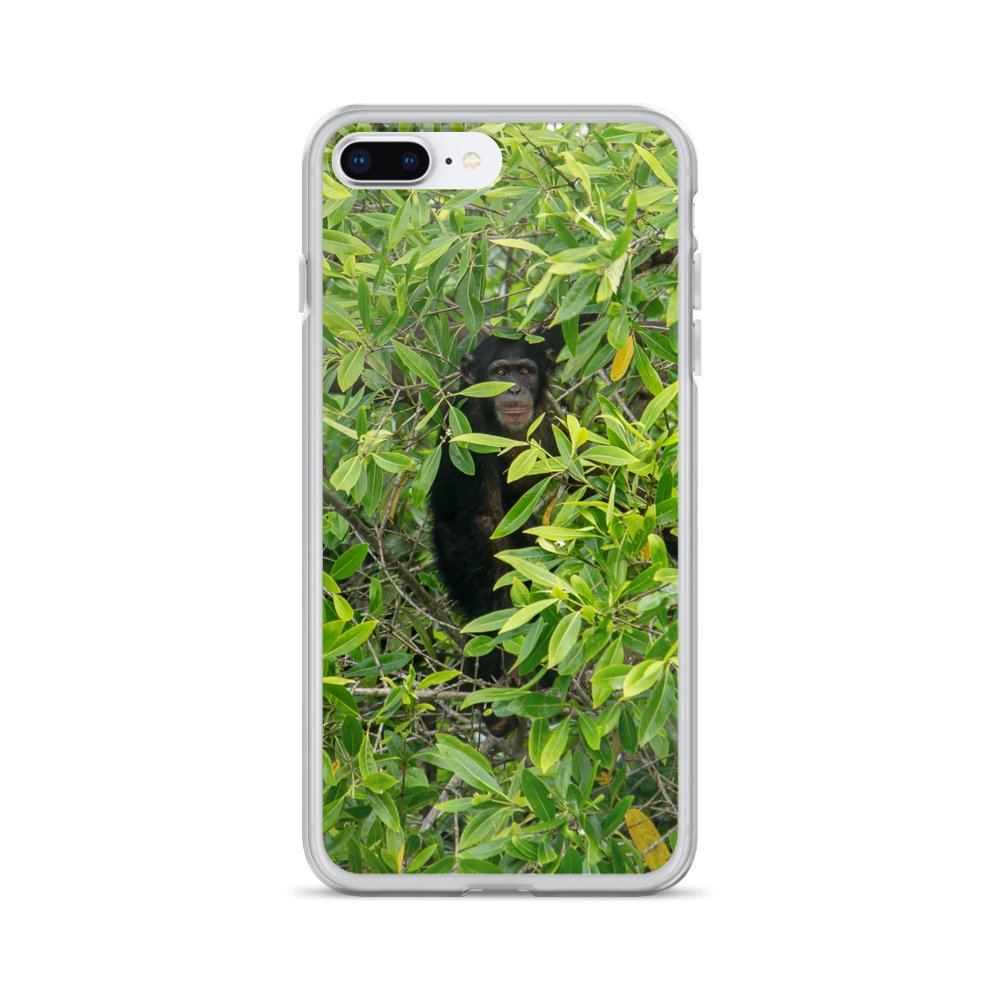 Cover per iPhone - Scimmia nascosta nella giungla - Overland Shop