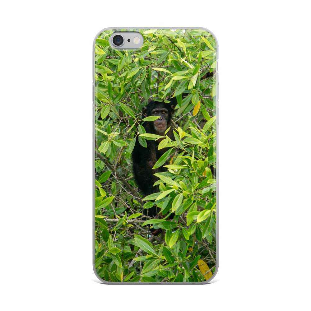 Cover per iPhone - Scimmia nascosta nella giungla - Overland Shop