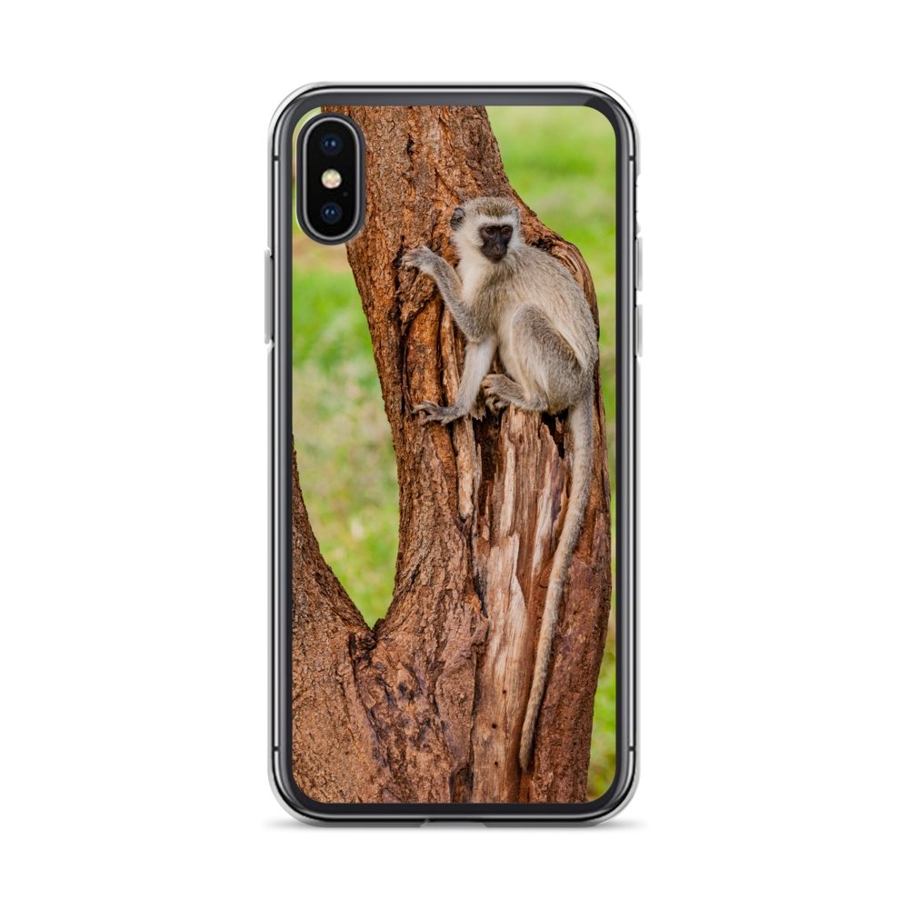 Cover per iPhone - Scimmie dentro l'albero - Overland Shop