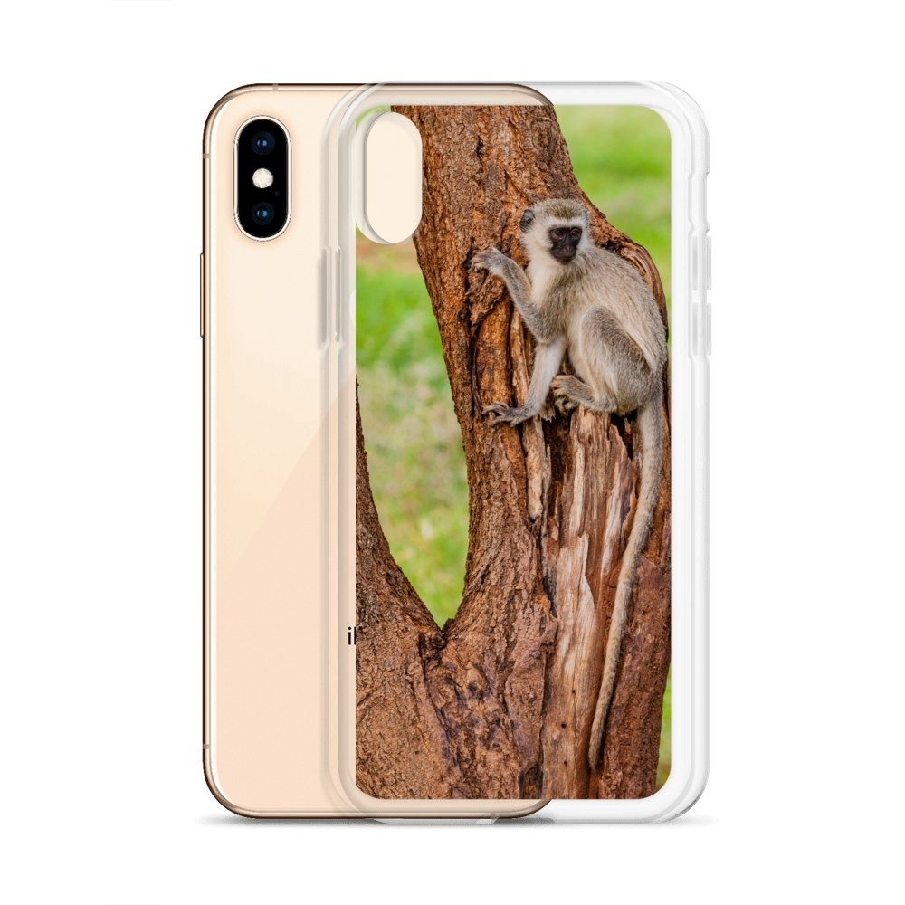 Cover per iPhone - Scimmie dentro l'albero - Overland Shop