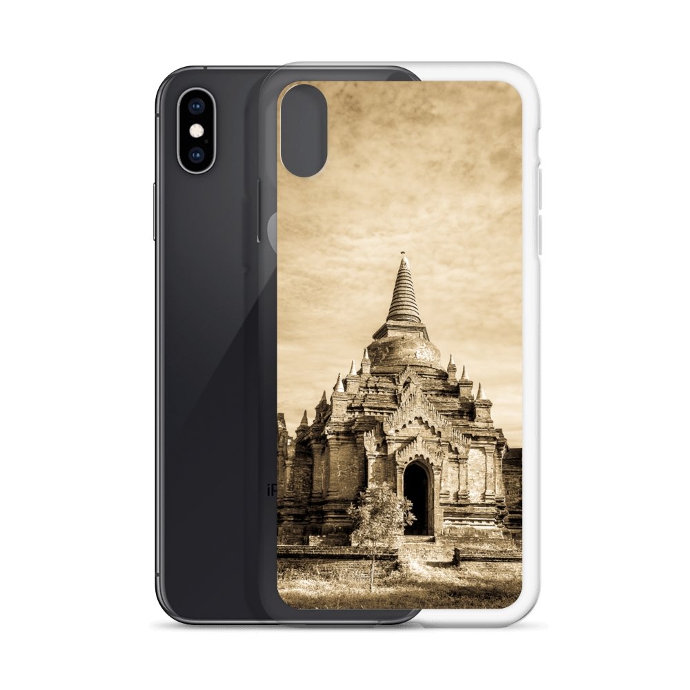 Cover per iPhone - Tempio in Sepia - Overland Shop