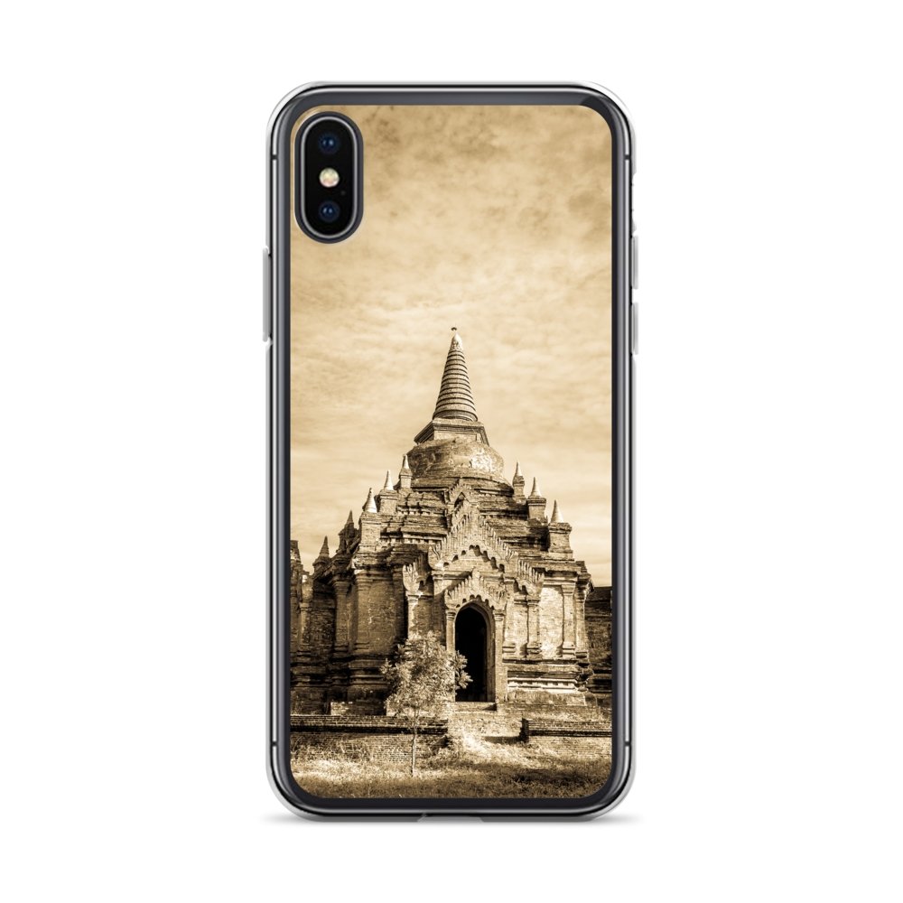 Cover per iPhone - Tempio in Sepia - Overland Shop