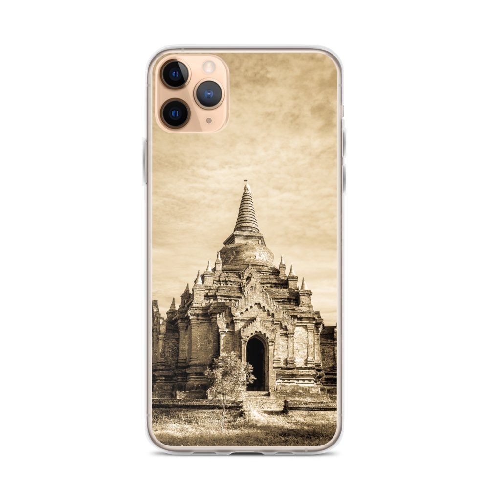 Cover per iPhone - Tempio in Sepia - Overland Shop