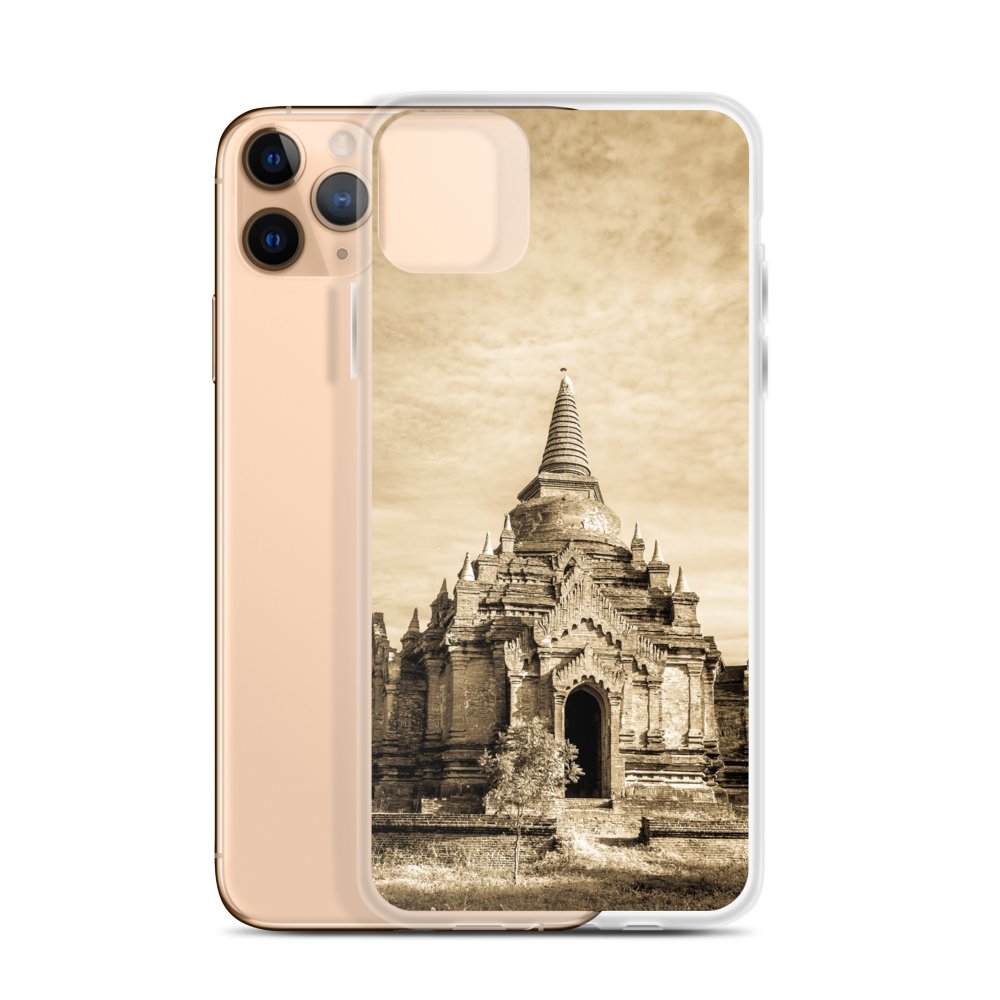 Cover per iPhone - Tempio in Sepia - Overland Shop