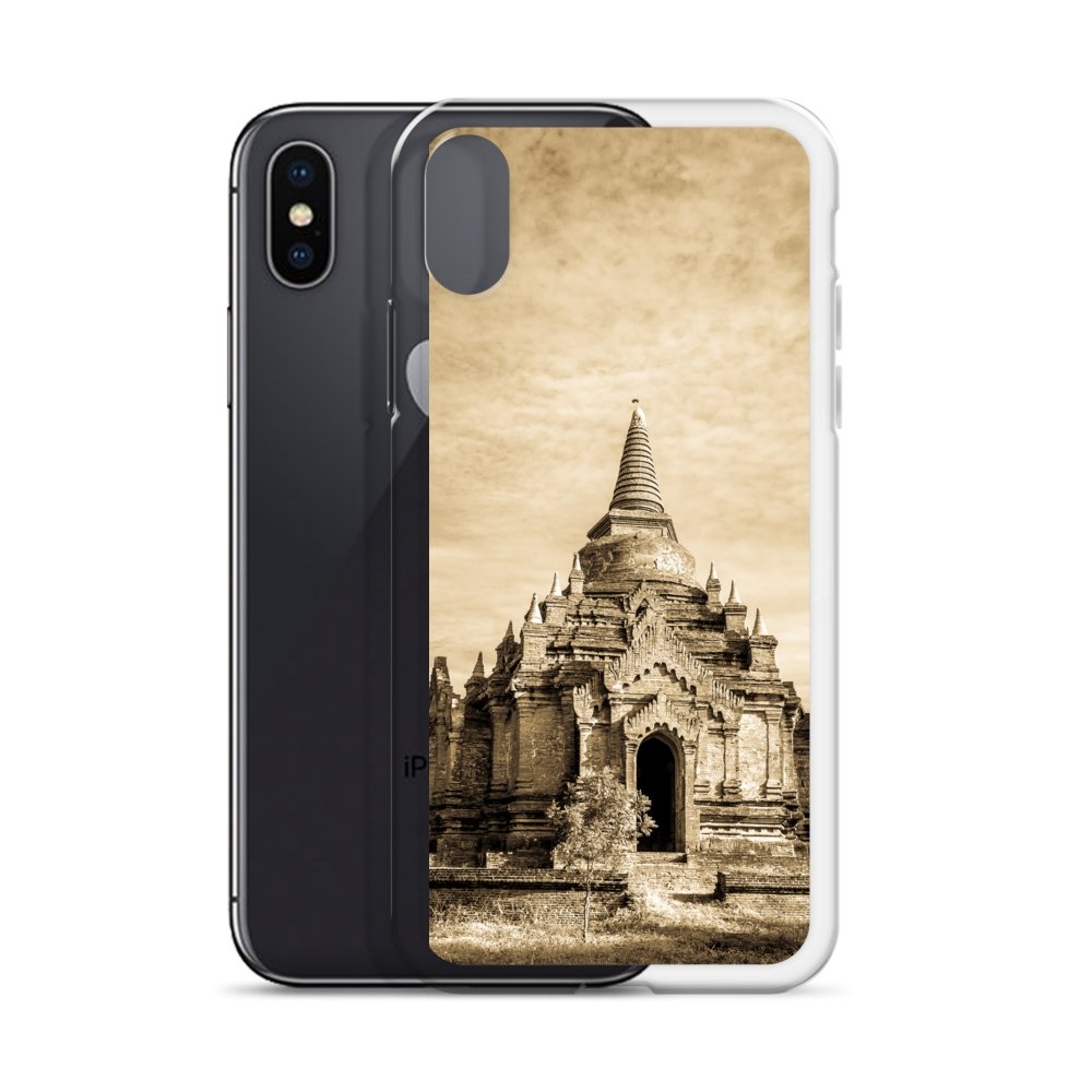 Cover per iPhone - Tempio in Sepia - Overland Shop