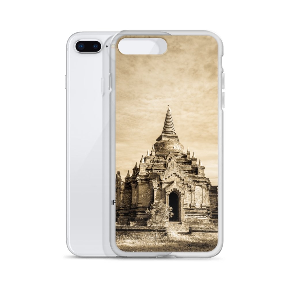 Cover per iPhone - Tempio in Sepia - Overland Shop