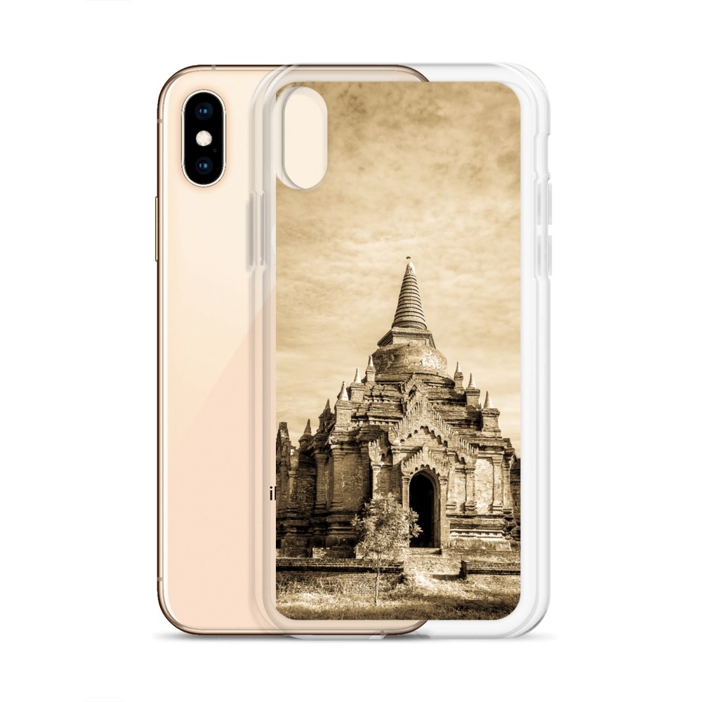 Cover per iPhone - Tempio in Sepia - Overland Shop