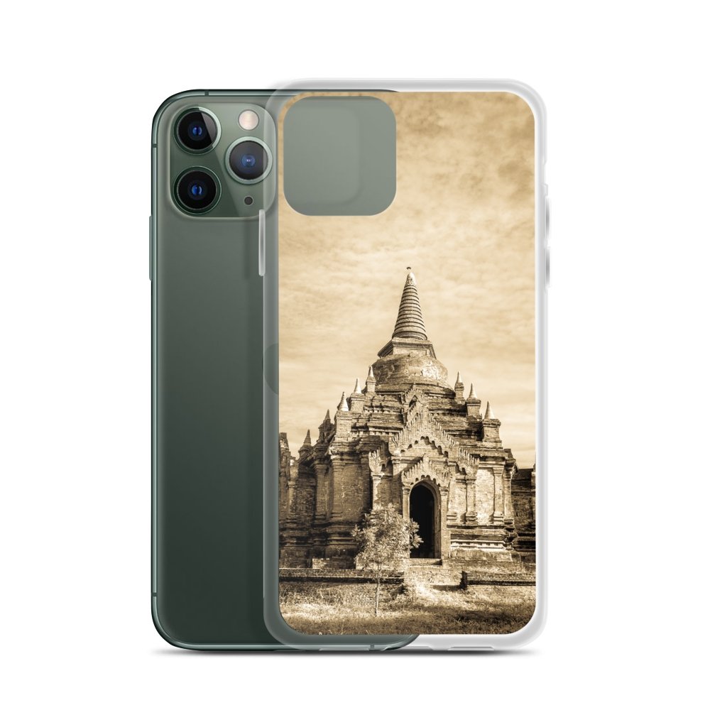 Cover per iPhone - Tempio in Sepia - Overland Shop