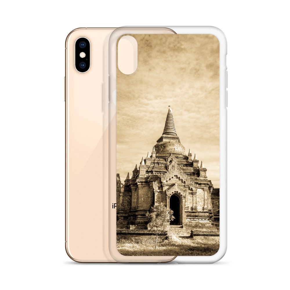 Cover per iPhone - Tempio in Sepia - Overland Shop