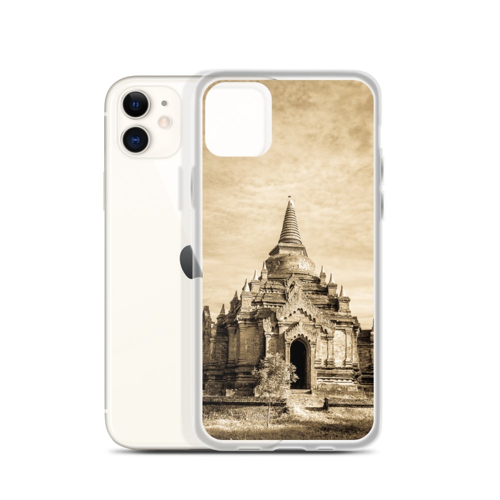 Cover per iPhone - Tempio in Sepia - Overland Shop