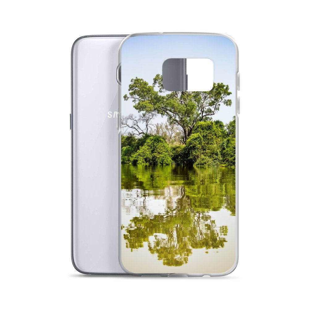 Samsung Case - Albero nel fiume Gambia - Overland Shop