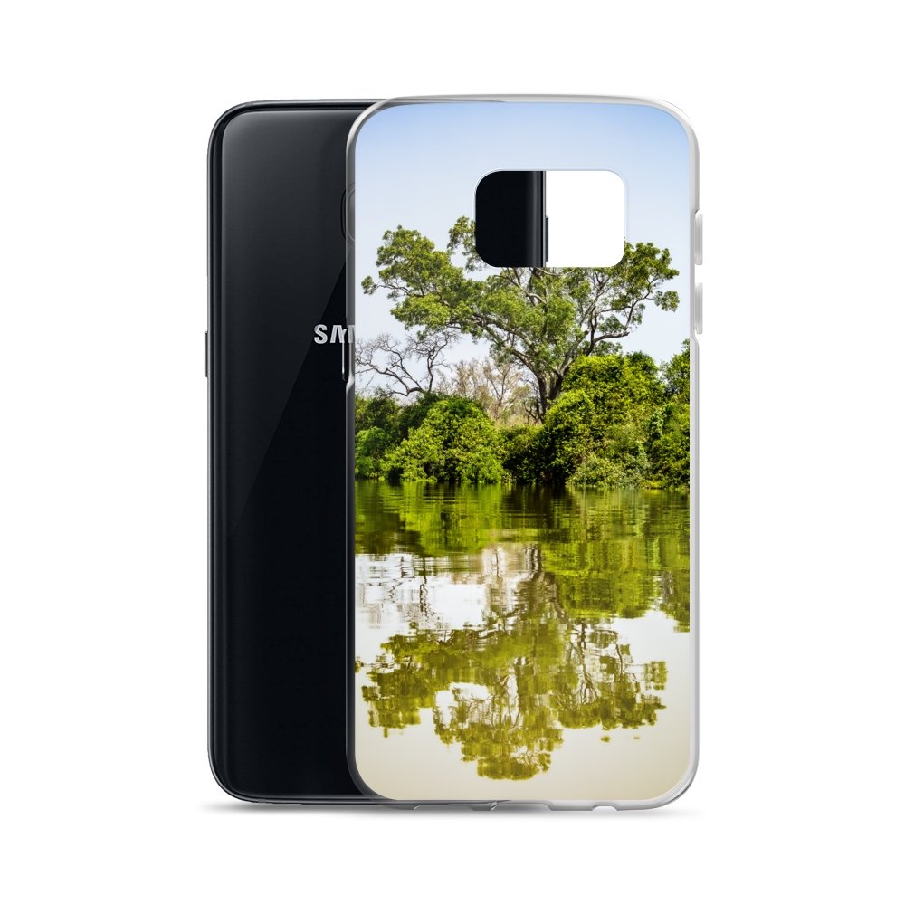 Samsung Case - Albero nel fiume Gambia - Overland Shop