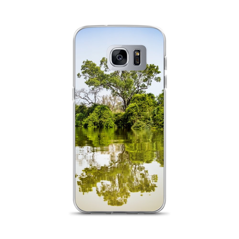 Samsung Case - Albero nel fiume Gambia - Overland Shop