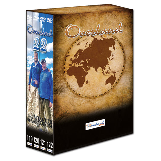 Cofanetto DVD Overland 22 - Dall'Atlantico al Karakorum