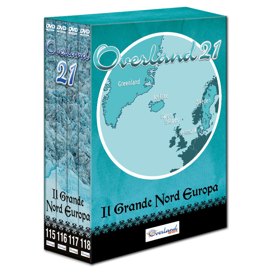 Cofanetto DVD Overland 21 - Il Grande Nord Europa