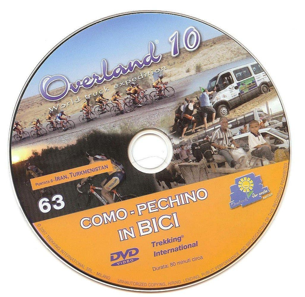 Cofanetto DVD Overland 10 - Da Como a Pechino in Bici - Overland Shop