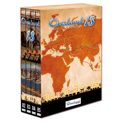 Cofanetto DVD Overland 13 - 25 anni sulle Vie della Seta - Overland Shop