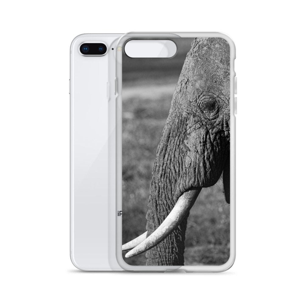 Cover per iPhone - Elefante in B&W - Overland Shop