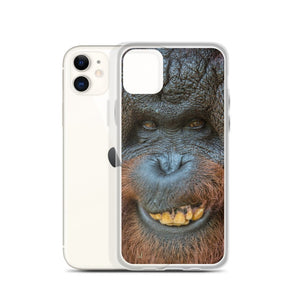 Cover per iPhone - Orangutan felicione - Overland Shop