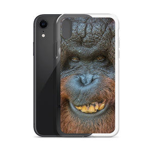Cover per iPhone - Orangutan felicione - Overland Shop