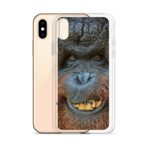 Cover per iPhone - Orangutan felicione - Overland Shop