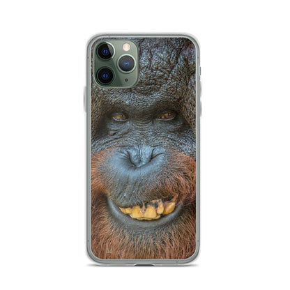 Cover per iPhone - Orangutan felicione - Overland Shop