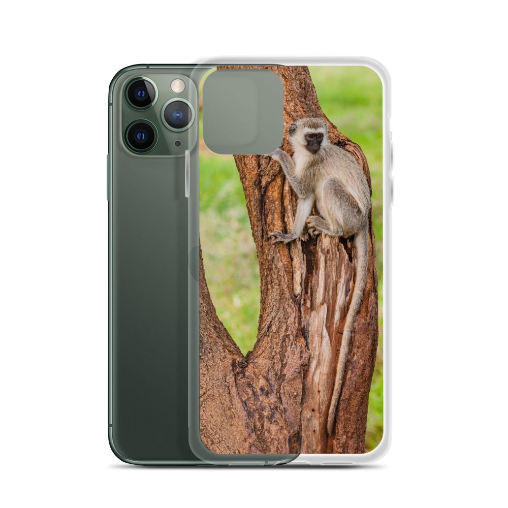 Cover per iPhone - Scimmie dentro l'albero - Overland Shop
