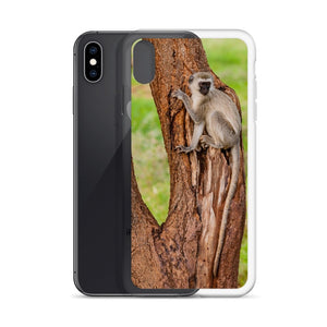 Cover per iPhone - Scimmie dentro l'albero - Overland Shop